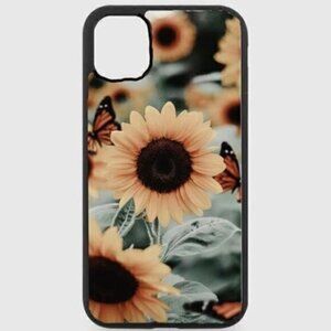SUNFLOWER Butterfly Phone Case